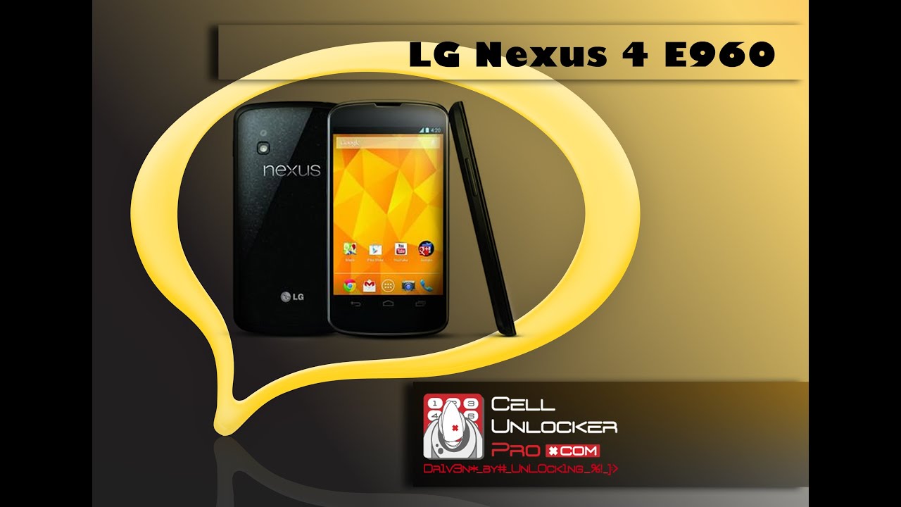 Lg Nexus 4 Unlock Code Free